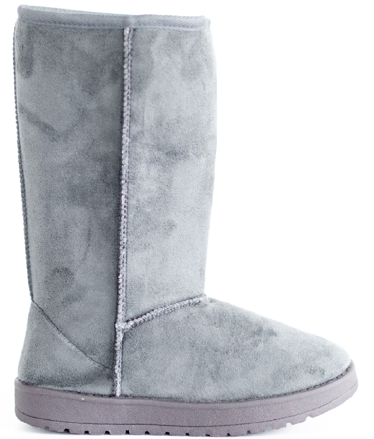 Women's Mid-Calf Winter Boots – Fur Lined, Snug Fit, Grippy Sole | Sizes 3-8, Black/Grey/Camel